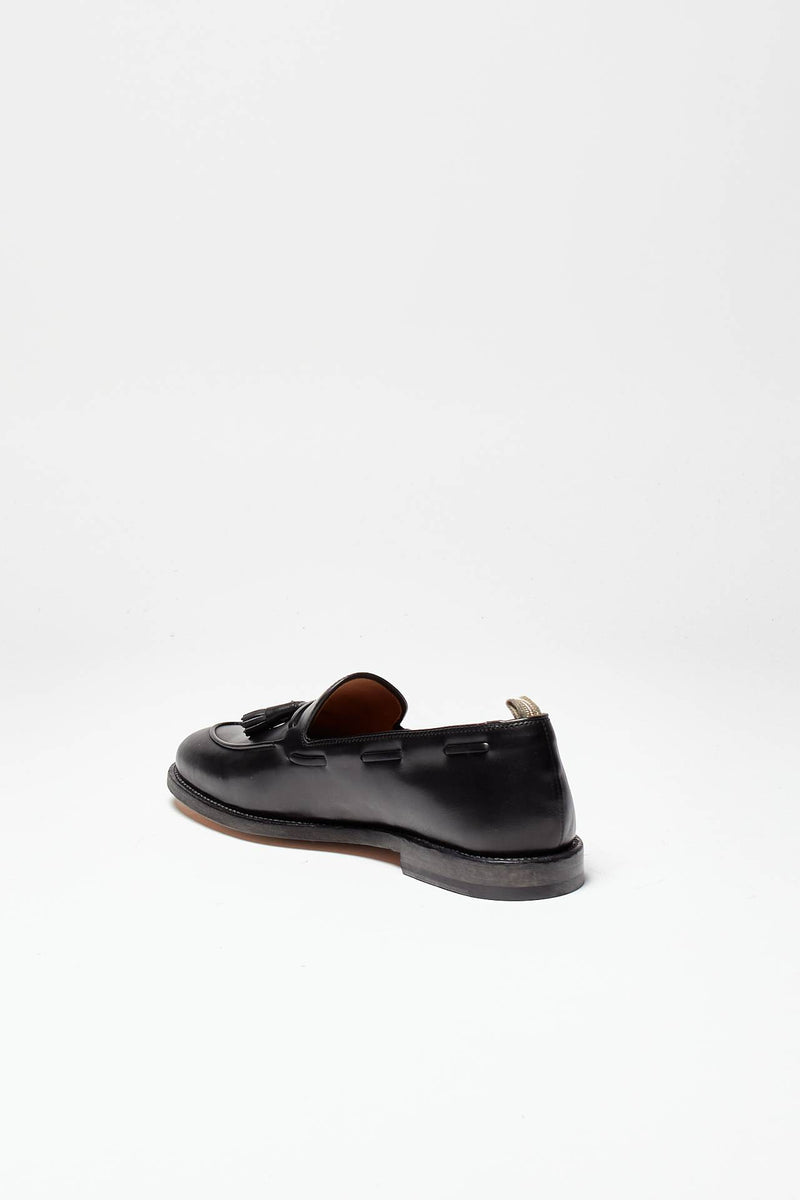 mocassini ivy 003 in pelle nero men Officine creative - 4