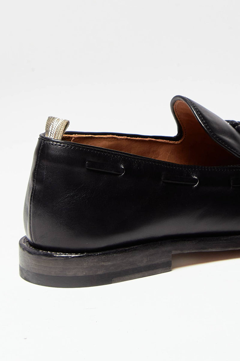 mocassini ivy 003 in pelle nero men Officine creative - 7