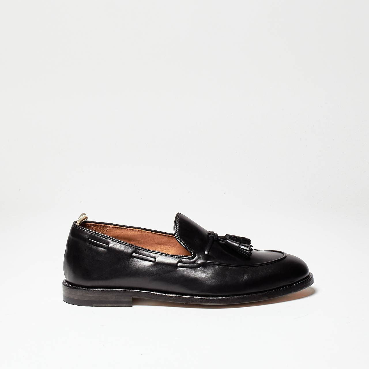 mocassini ivy 003 in pelle nero men Officine creative - 8