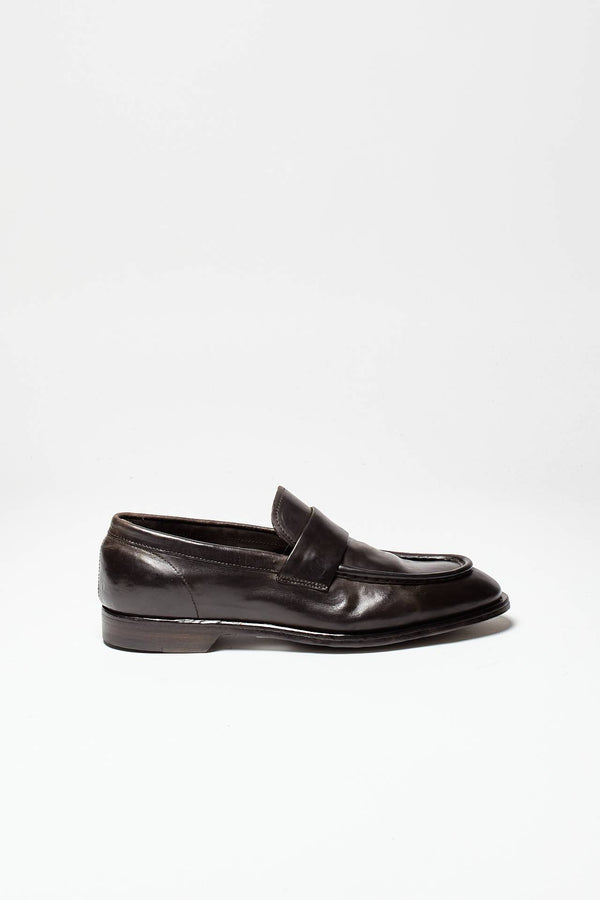 mocassini penny sound 001 in pelle marrone men Officine creative