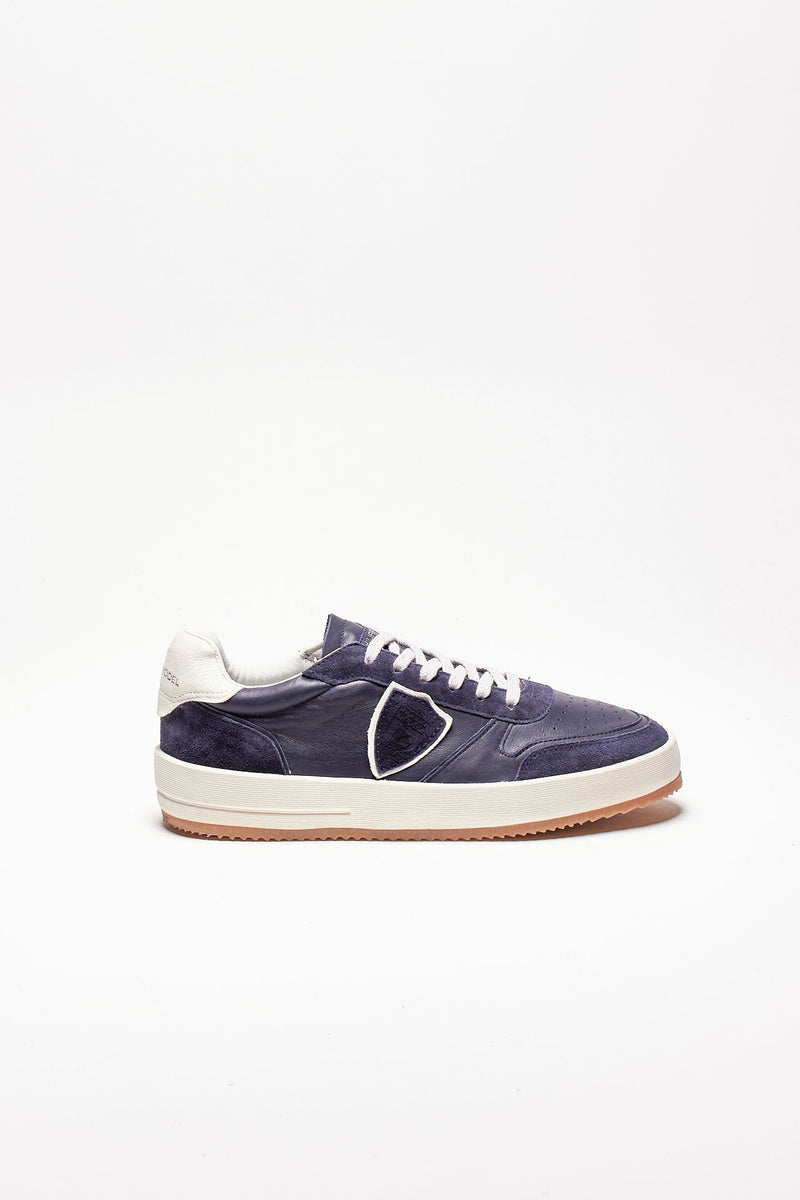 sneakers in pelle e suede nice - vnlu-wx02 men Philippe model - 2