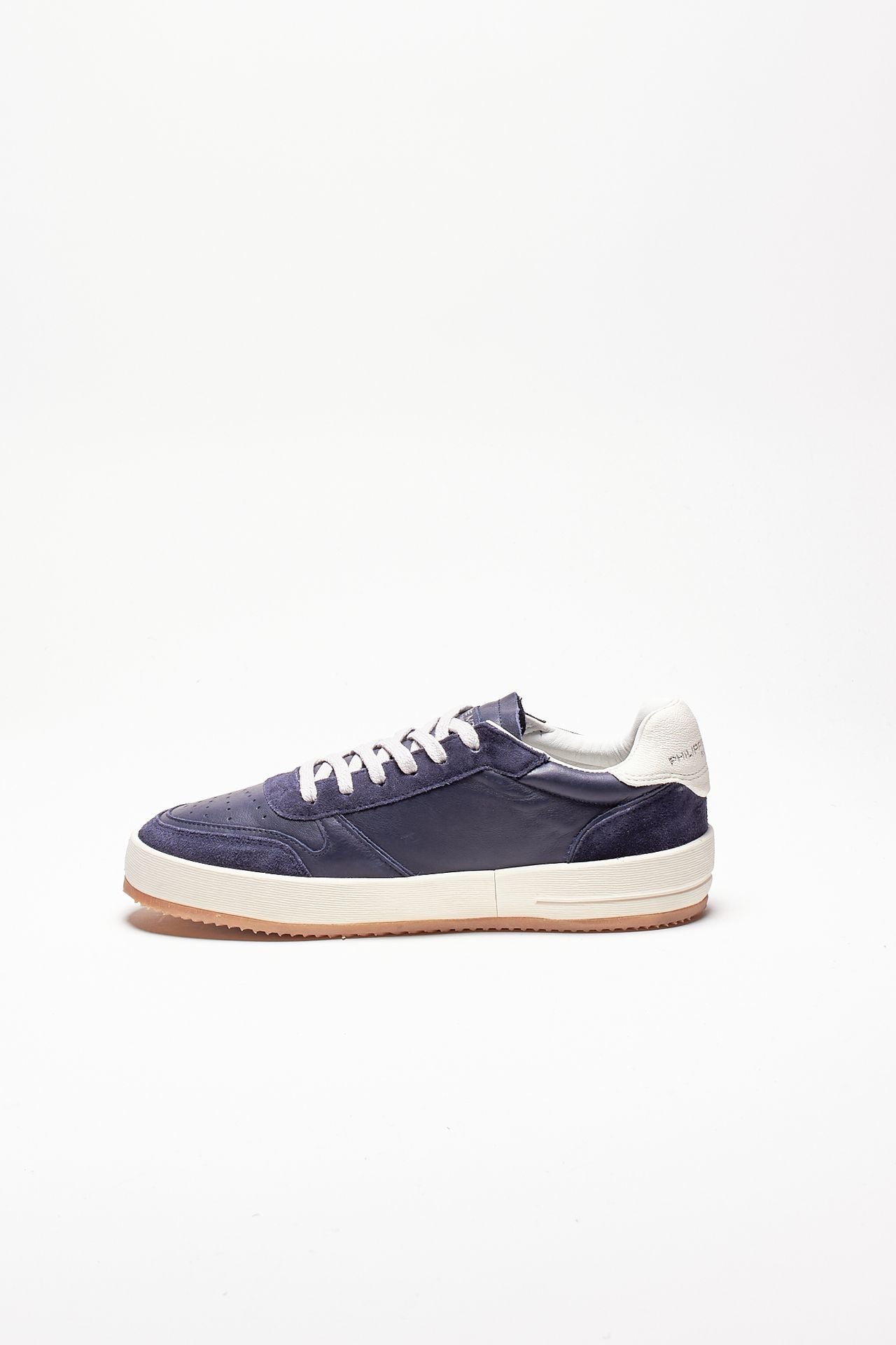 sneakers in pelle e suede nice - vnlu-wx02 men Philippe model - 5