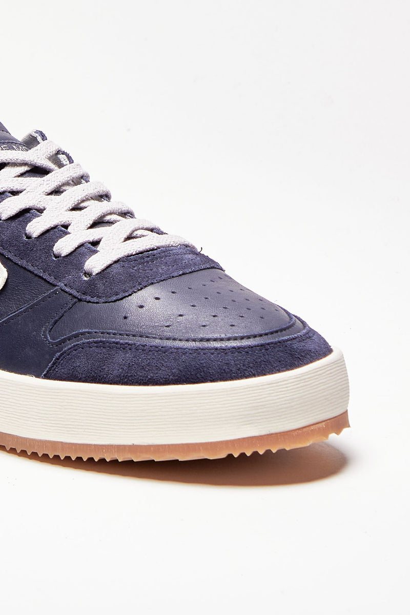 sneakers in pelle e suede nice - vnlu-wx02 men Philippe model - 6