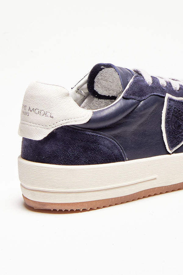 sneakers in pelle e suede nice - vnlu-wx02 men Philippe model