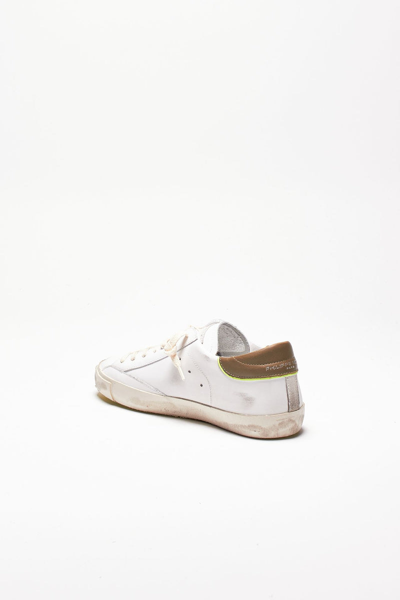 sneakers in pelle e suede paris – prlu-vv08 men Philippe model - 4