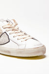 sneakers in pelle e suede paris – prlu-vv08 men Philippe model - 1
