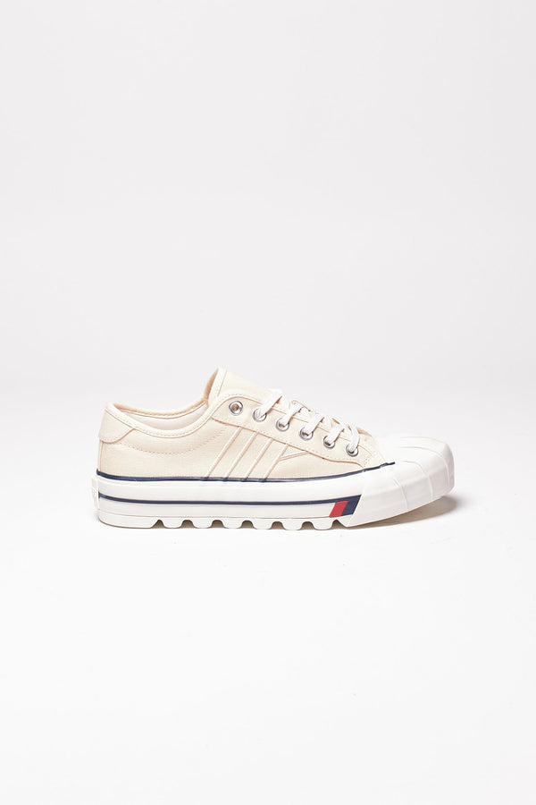 sneakers in tessuto royal intrepid crema  men Pro keds