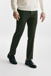 pantalone in cotone lavato stretch slim fit verdone men Pt torino - 4