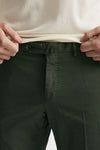 pantalone in cotone lavato stretch slim fit verdone men Pt torino - 5