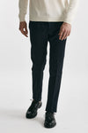 pantalone in cotone lavato stretch slim fit blu men Pt torino - 1
