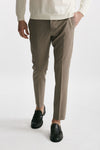 pantalone in lana stretch edge- dieci beige men Pt torino - 1