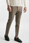 pantalone in lana stretch edge- dieci beige men Pt torino - 4