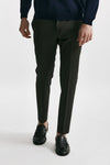 pantalone in lana stretch edge- dieci marrone men Pt torino - 1