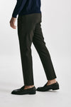 pantalone in lana stretch edge- dieci marrone men Pt torino - 2