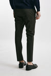 pantalone in lana stretch edge- dieci marrone men Pt torino - 3