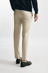 pantalone in cotone raso stretch edge- dieci panna men Pt torino - 3