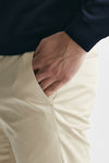pantalone in cotone raso stretch edge- dieci panna men Pt torino - 6