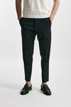 pantalone in lana stretch edge-rebel grigio antracite men Pt torino - 1