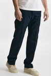 pantalone in lino e lana michael blu men Pt torino - 4
