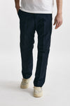 pantalone in lino e lana michael blu men Pt torino - 1