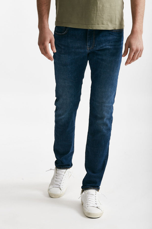 jeans swing lavaggio scuro stone washed men Pt torino