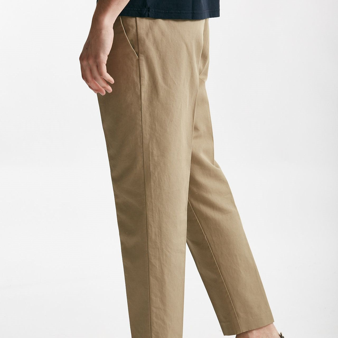 pantalone edge-rebel in cotone e lino beige men Pt torino - 8