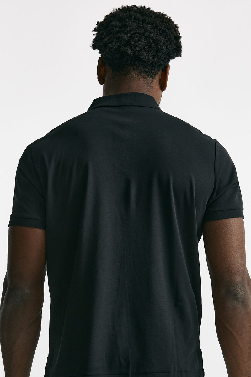 polo in cotone custom slim-fit nero men Polo ralph lauren - 3
