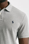 polo in cotone slim-fit grigio men Polo ralph lauren - 5