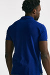 polo in cotone slim-fit blu elettrico men Polo ralph lauren - 3