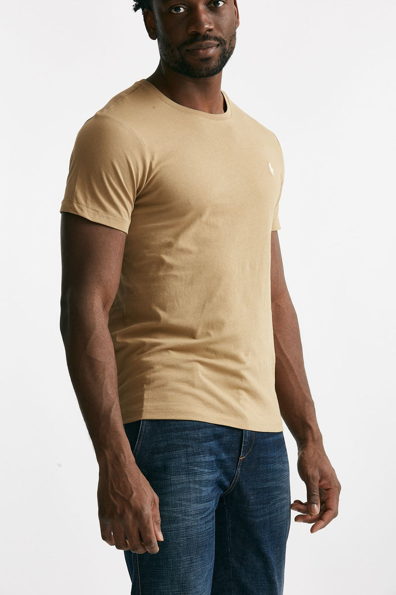 t-shirt in cotone beige men Polo ralph lauren - 4
