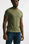 t-shirt in cotone verde militare men Polo ralph lauren - 4