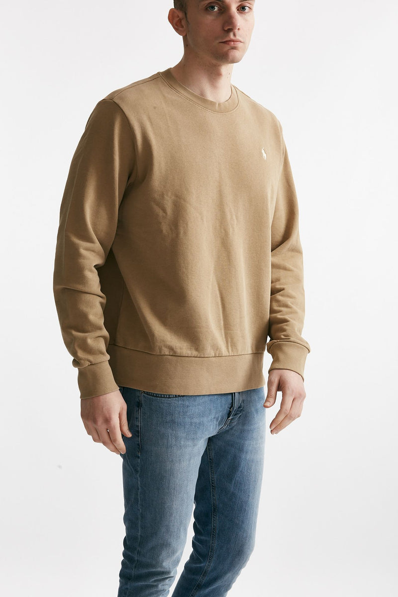 felpa in cotone lavato cammello men Polo ralph lauren - 4