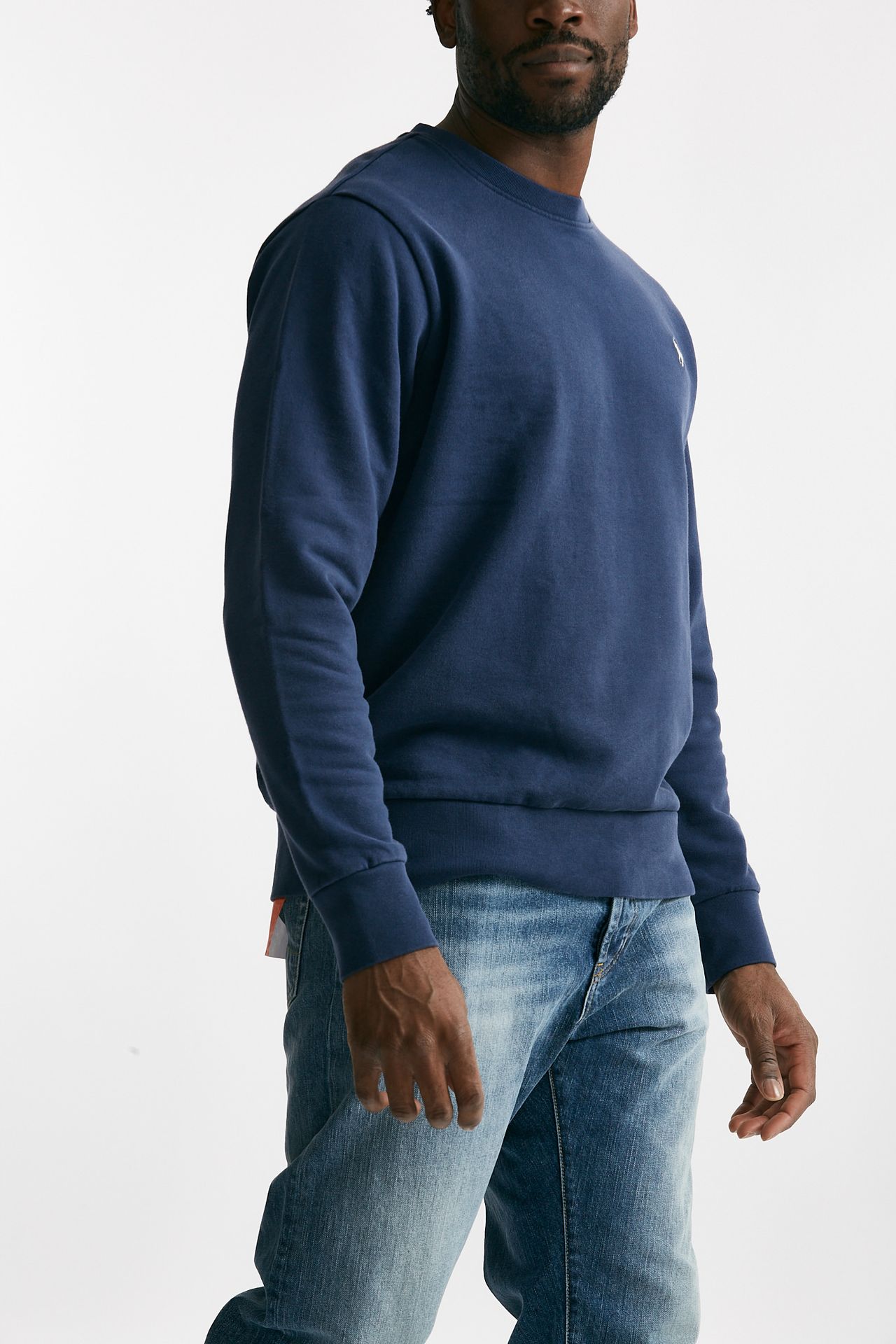 felpa in cotone lavato blu men Polo ralph lauren - 4