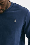felpa in cotone lavato blu men Polo ralph lauren - 5