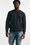 felpa in cotone lavato nero men Polo ralph lauren - 1