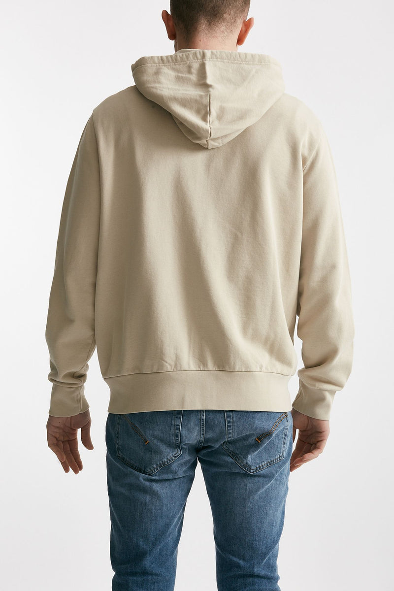 felpa cappuccio in cotone lavato beige men Polo ralph lauren - 3