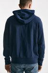 felpa cappuccio in cotone lavato blu men Polo ralph lauren - 3