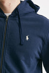 felpa cappuccio in cotone lavato blu men Polo ralph lauren - 5