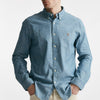 camicia in cotone chambray denim men Polo ralph lauren - 6
