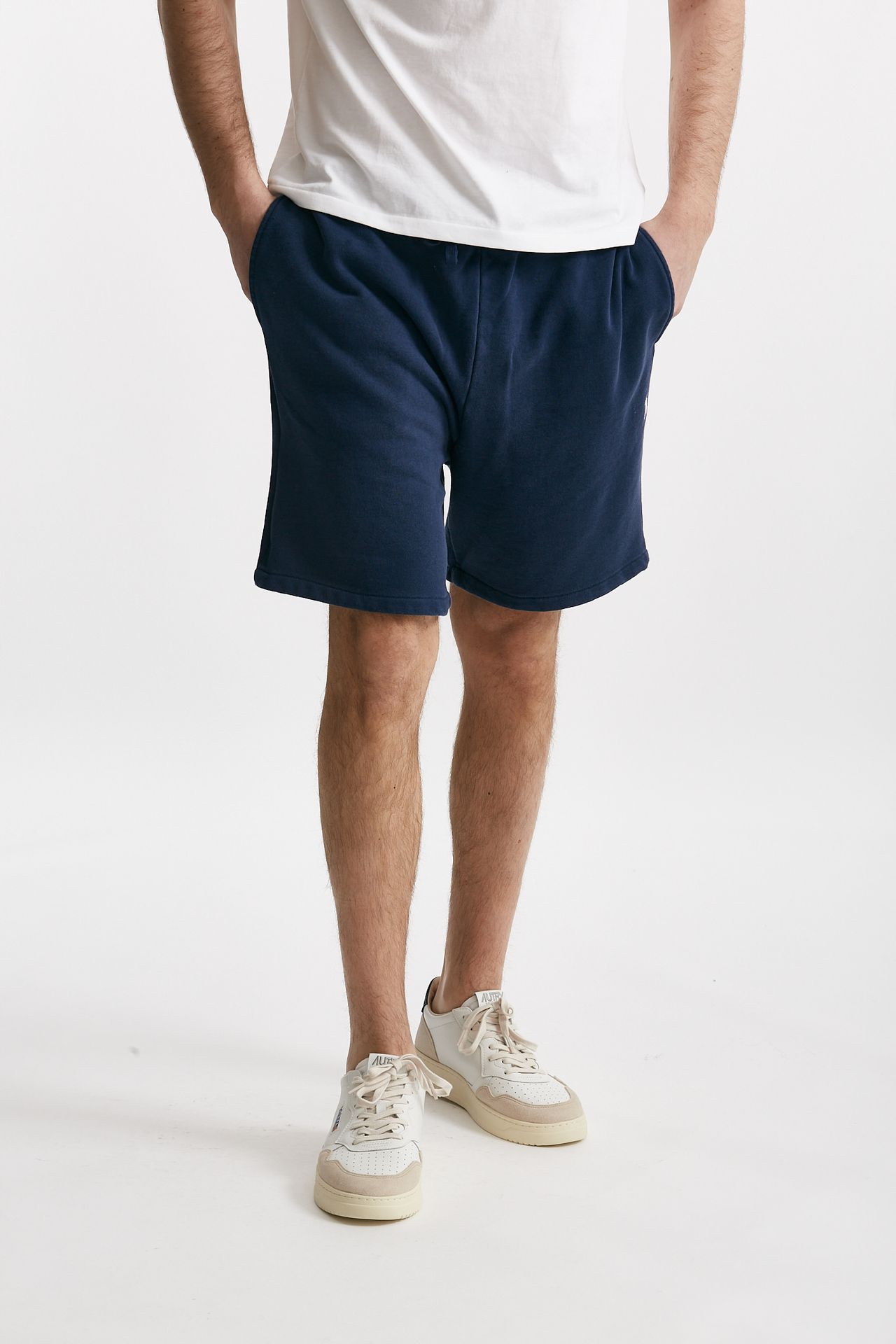 bermuda felpa in cotone blu men Polo ralph lauren - 1