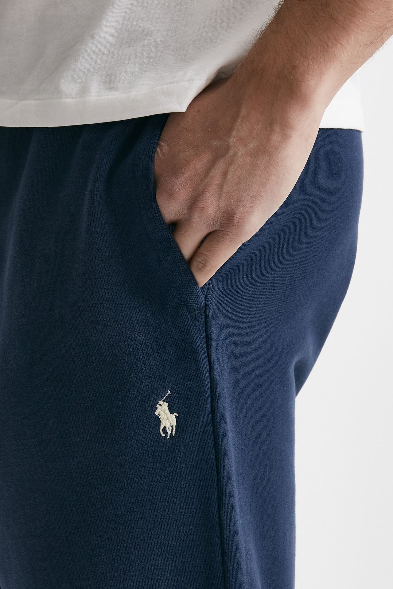 pantalone in cotone lavato blu men Polo ralph lauren - 5