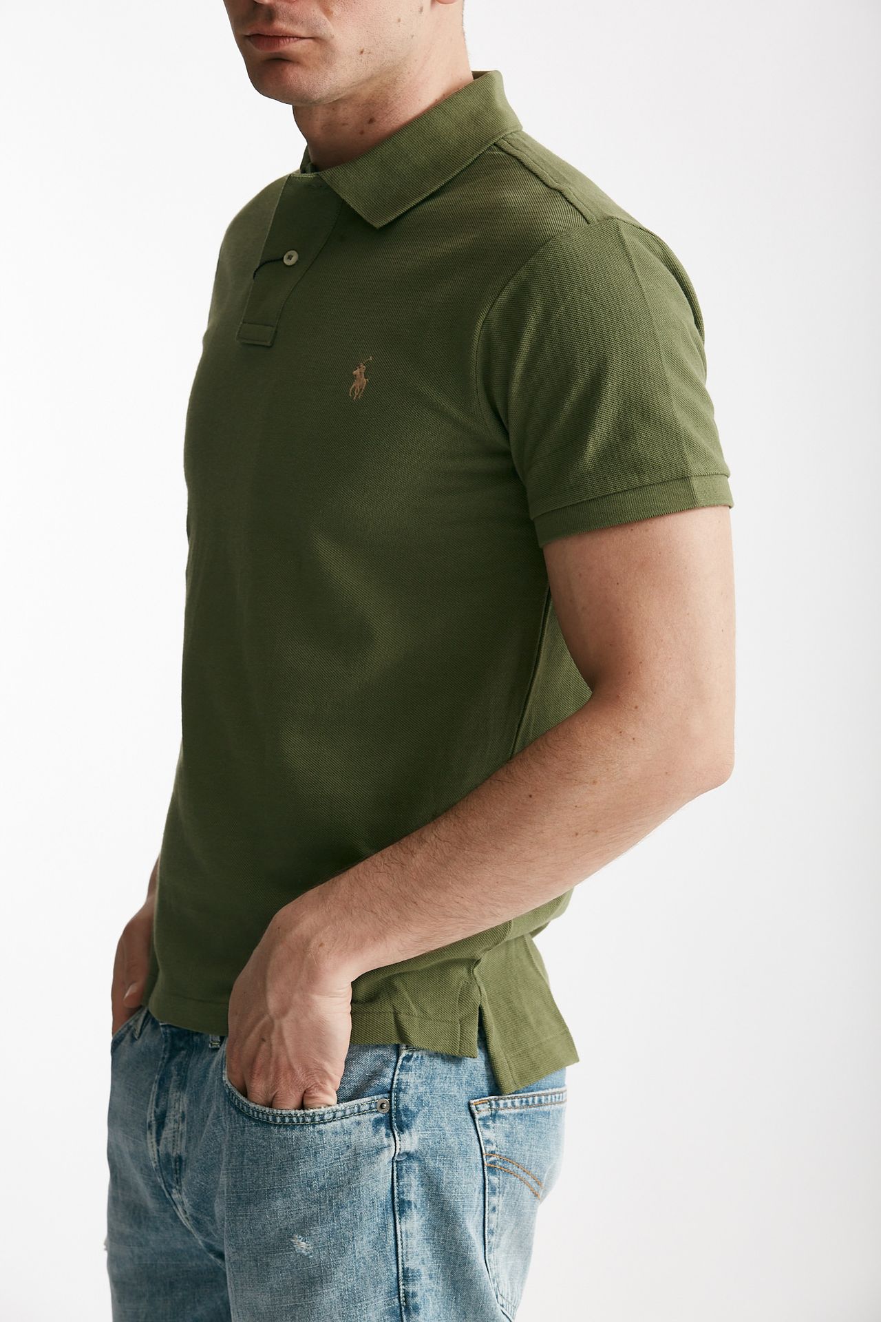 polo in cotone piquet militare women Polo ralph lauren - 2