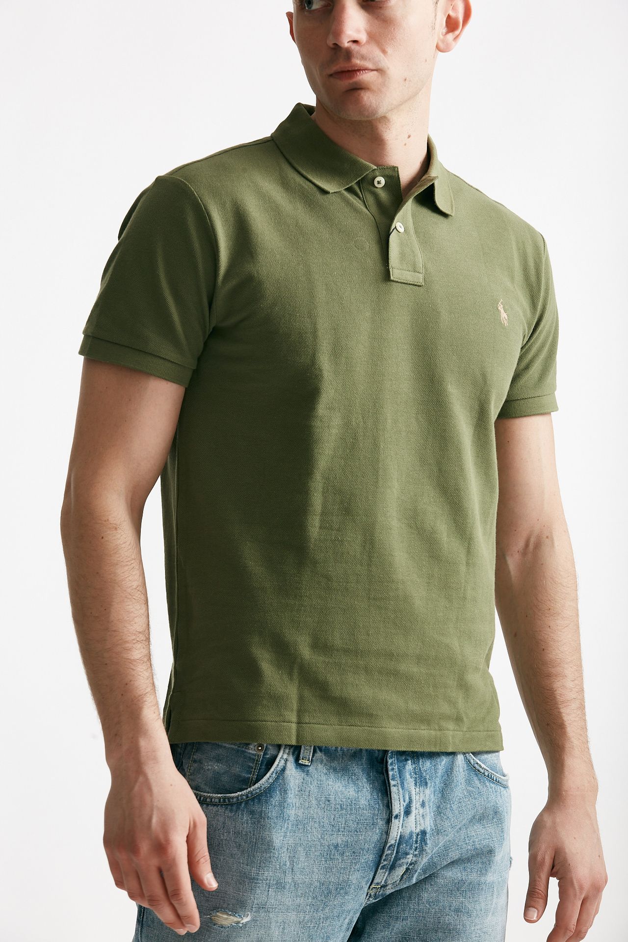 polo in cotone piquet militare women Polo ralph lauren - 4