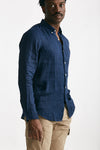 camicia in lino blu men Polo ralph lauren - 1