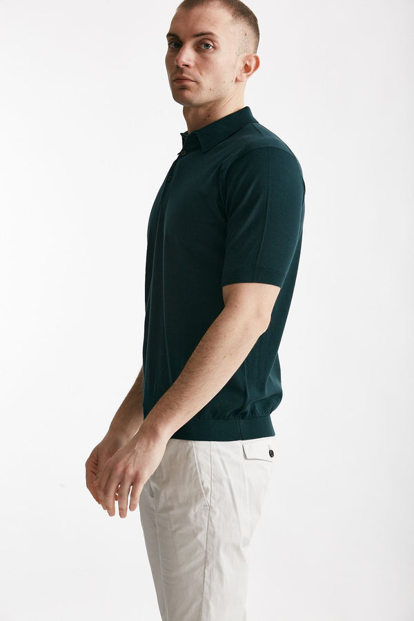 polo reid in cotone sea island verdone men John smedley