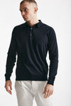 polo bradwell in cotone sea island blu men John smedley - 1