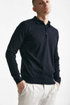polo bradwell in cotone sea island blu men John smedley - 4
