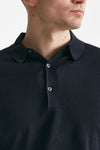 polo bradwell in cotone sea island blu men John smedley - 5