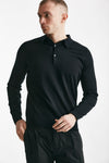 polo bradwell in cotone sea island nero men John smedley - 1