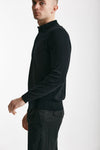polo bradwell in cotone sea island nero men John smedley - 2